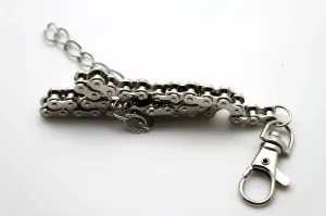 Silver Metal Boot Chains Bracelet Motorcycle Bling Anklet Charm Biker Shoe