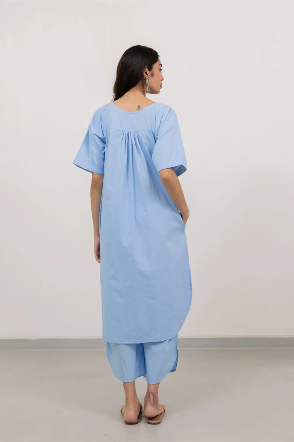 Sky Serenity Tunic Co-ord