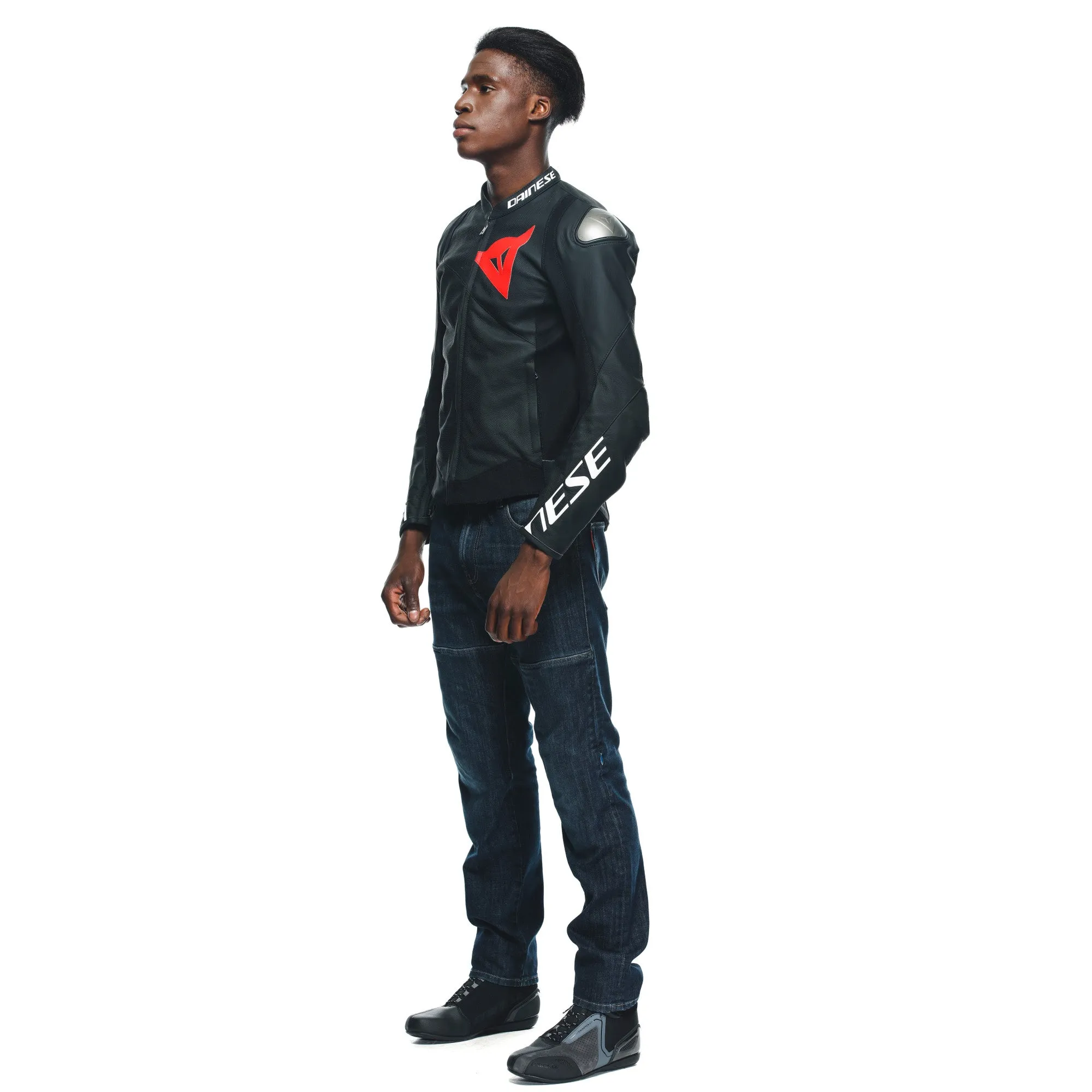 Sportiva Perforated Leather Jacket