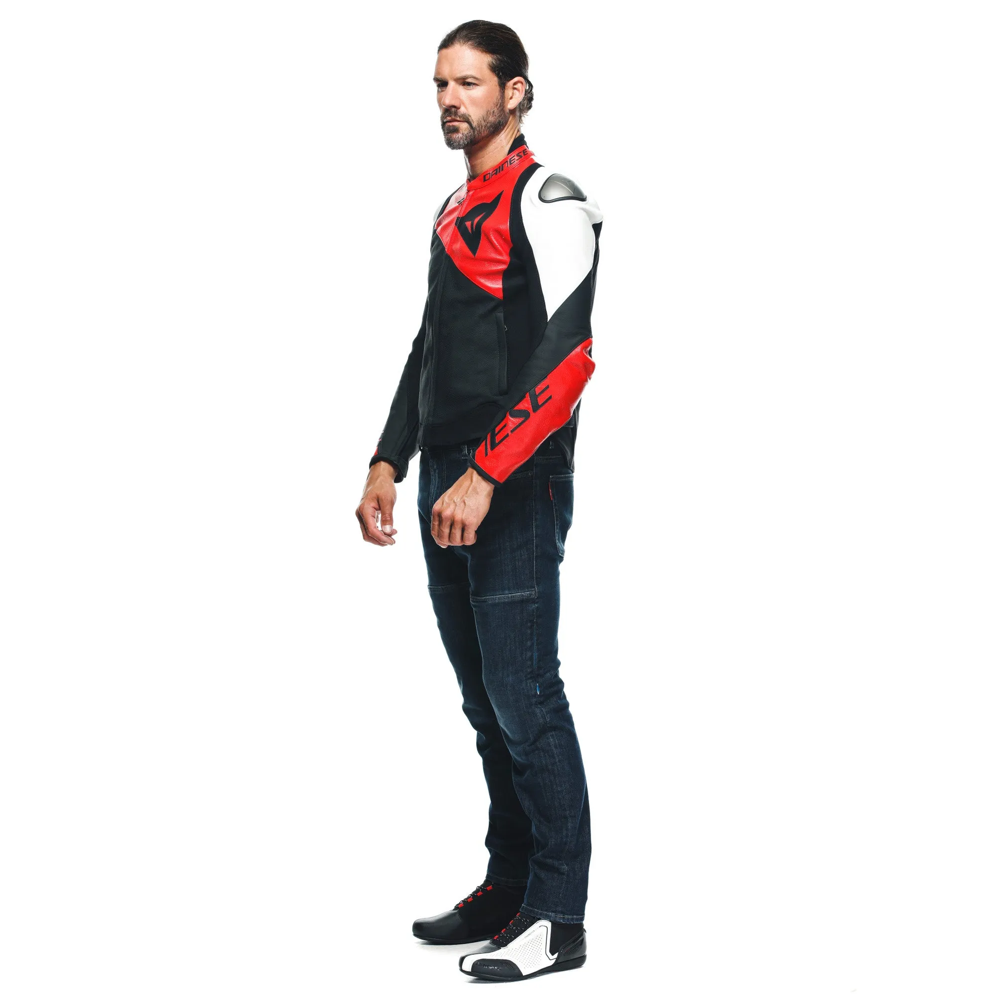 Sportiva Perforated Leather Jacket