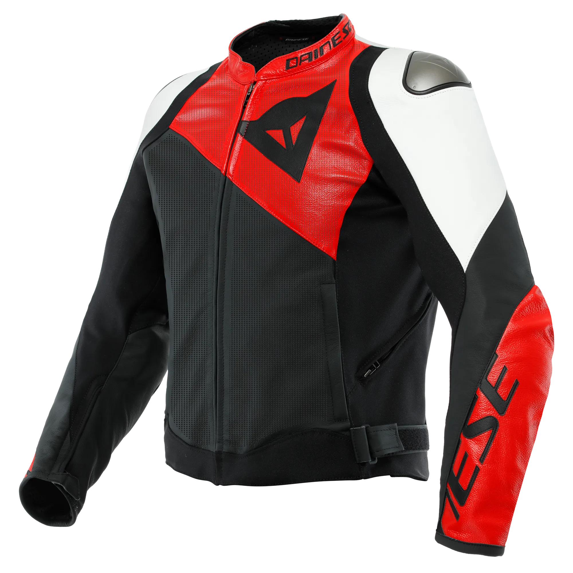 Sportiva Perforated Leather Jacket