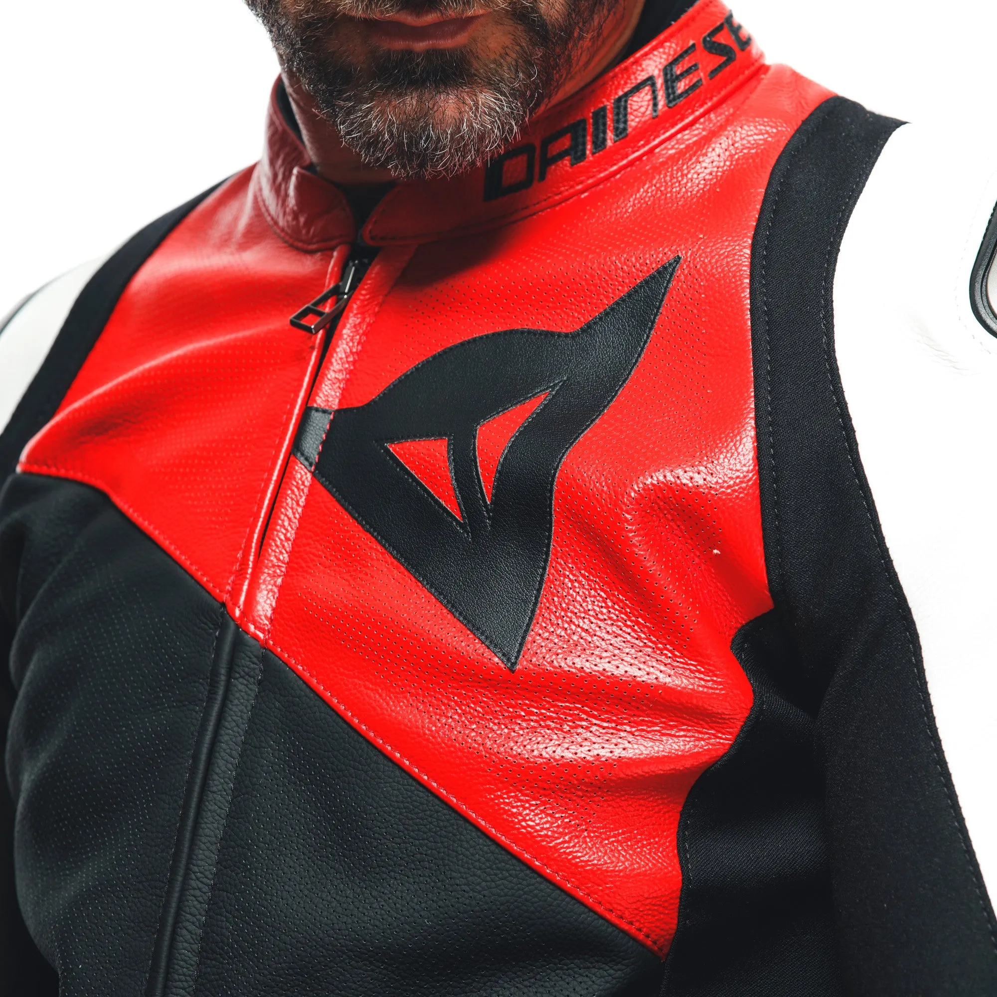 Sportiva Perforated Leather Jacket