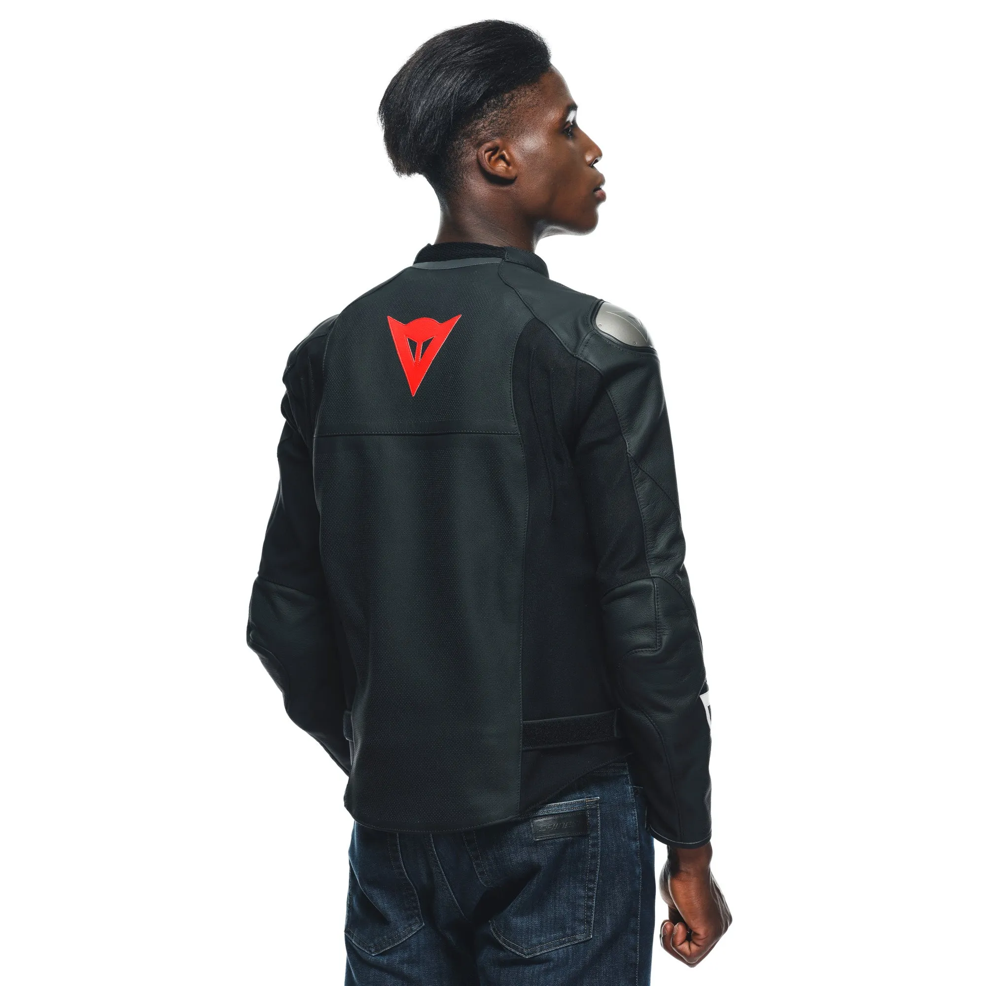 Sportiva Perforated Leather Jacket