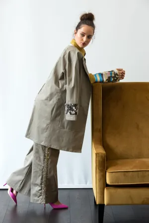 Starry sequin coat