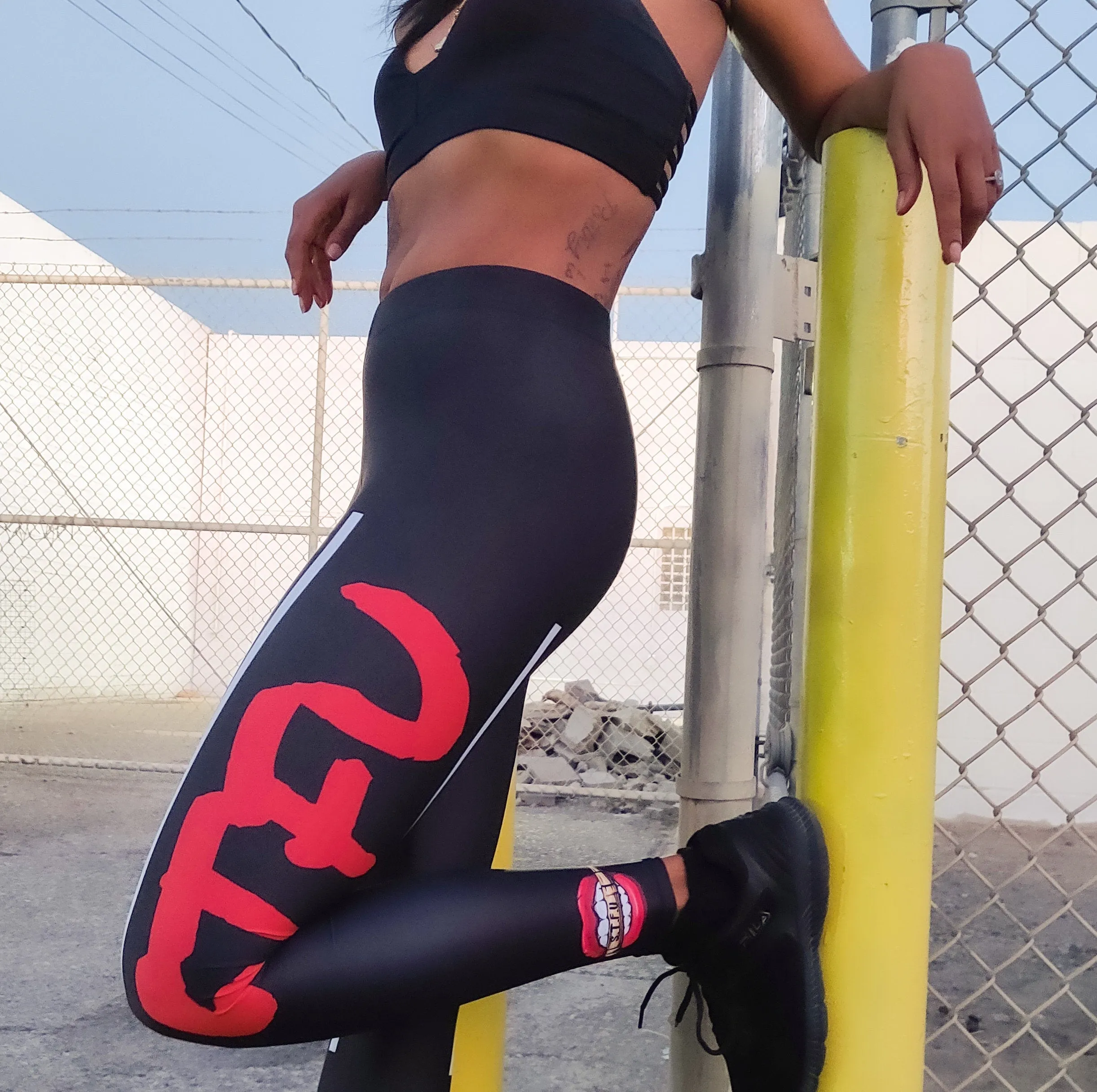 STFU Classic Logo Leggings - Black