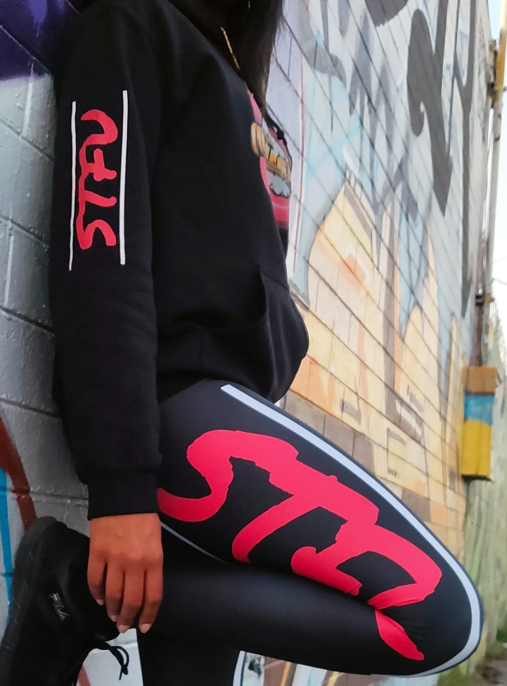 STFU Classic Logo Leggings - Black