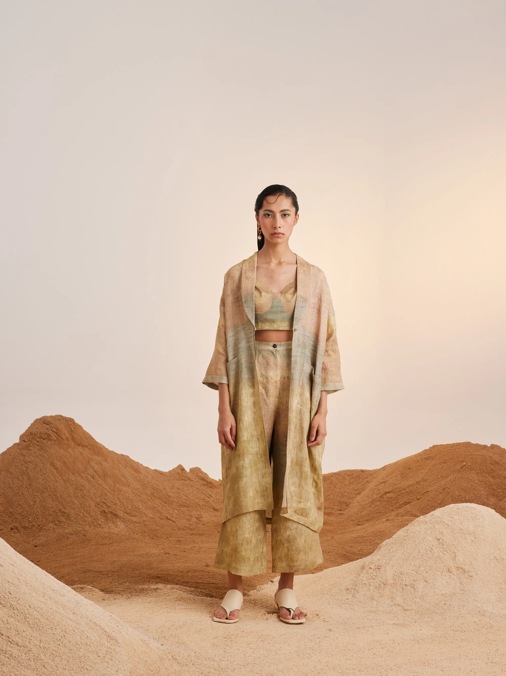 Summer Co-Ord Set Peru Impression-Linen-Ss25-Perset-Imp-Cord