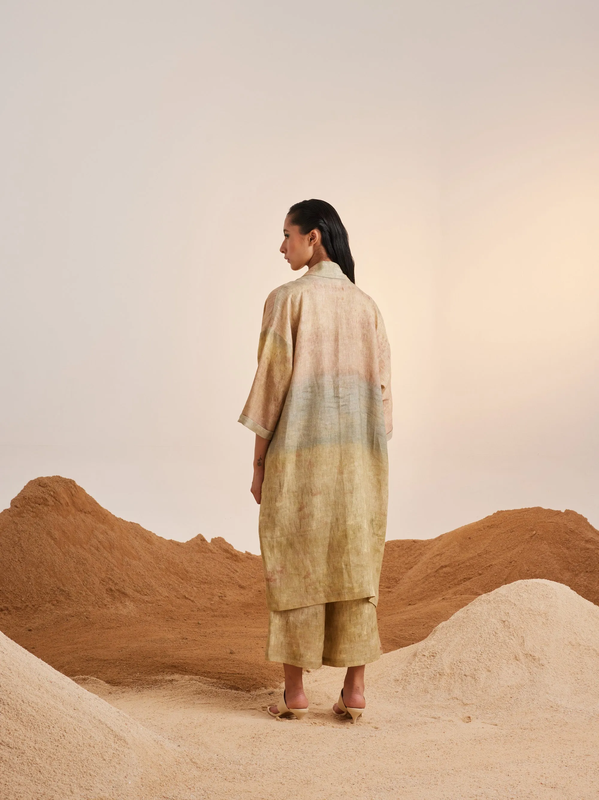 Summer Co-Ord Set Peru Impression-Linen-Ss25-Perset-Imp-Cord