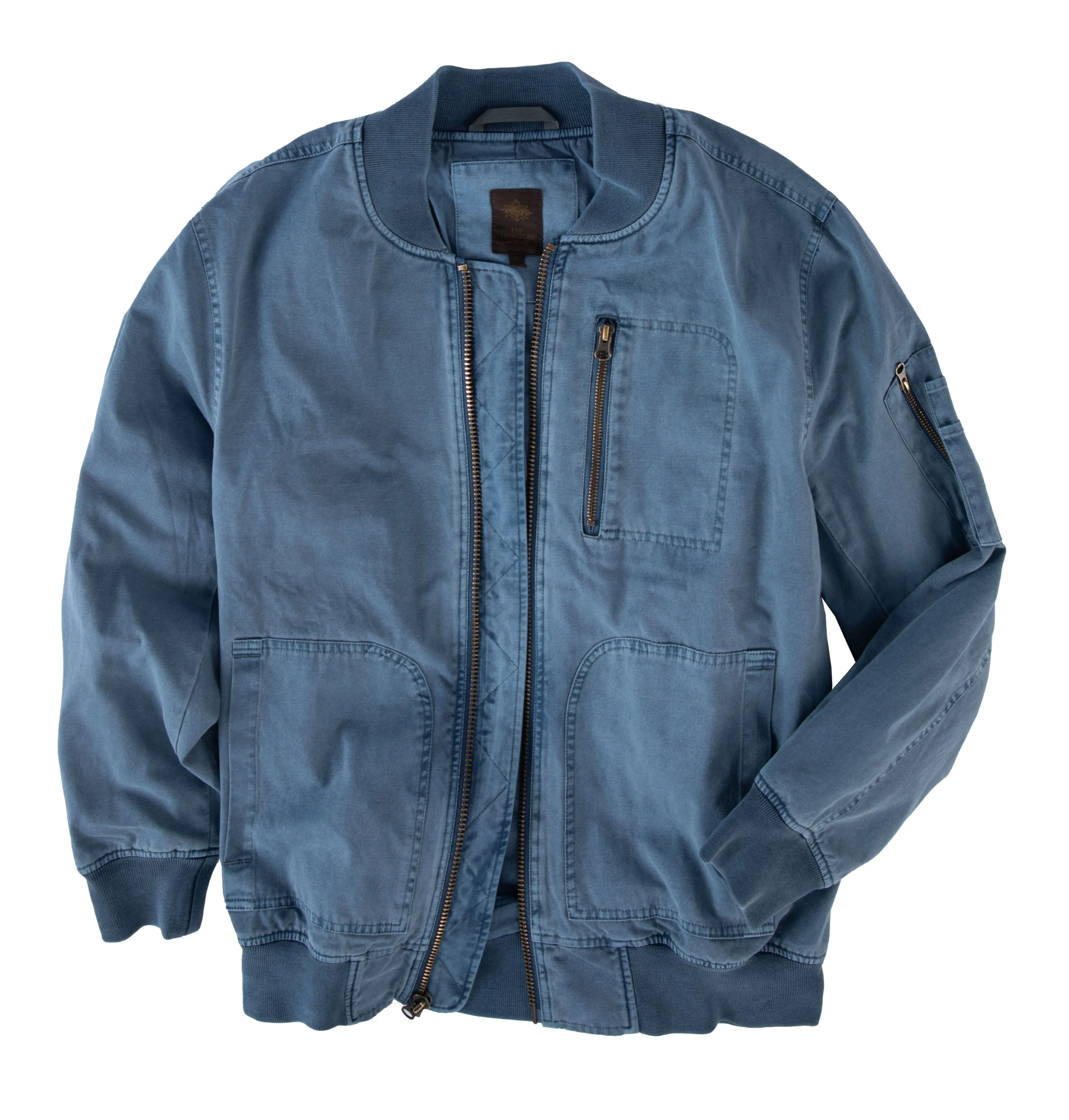 Tall Renegade Road Poplin Bomber