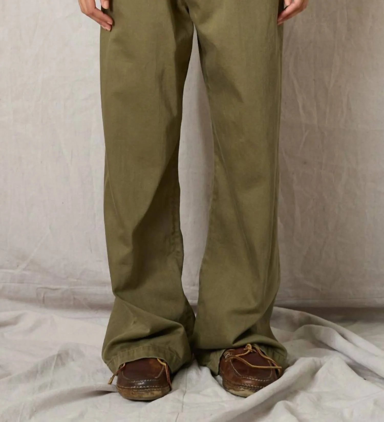 Teri Wide Leg Pant In Twill