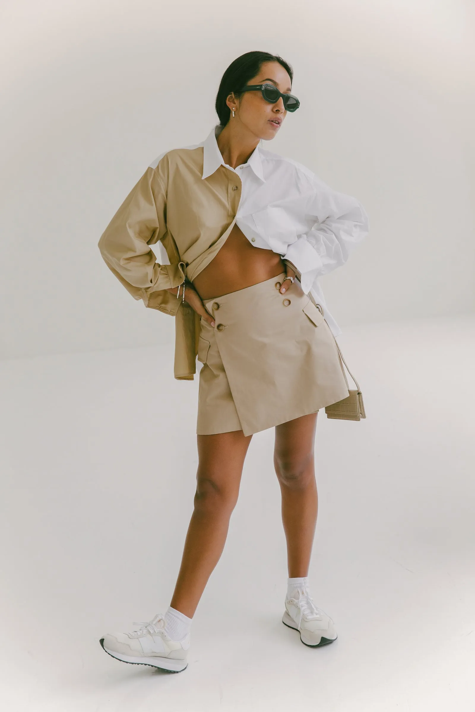The Two-Tone Boyfriend Shirt