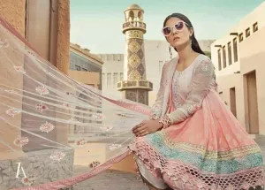 Trendy Pakistani Short Full Flair Lawn Frock by Maria. B - L 1164