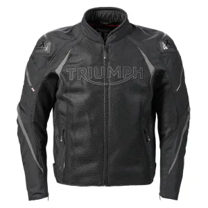 Triumph Triple Sports Mesh Jacket Black / Gunmetal
