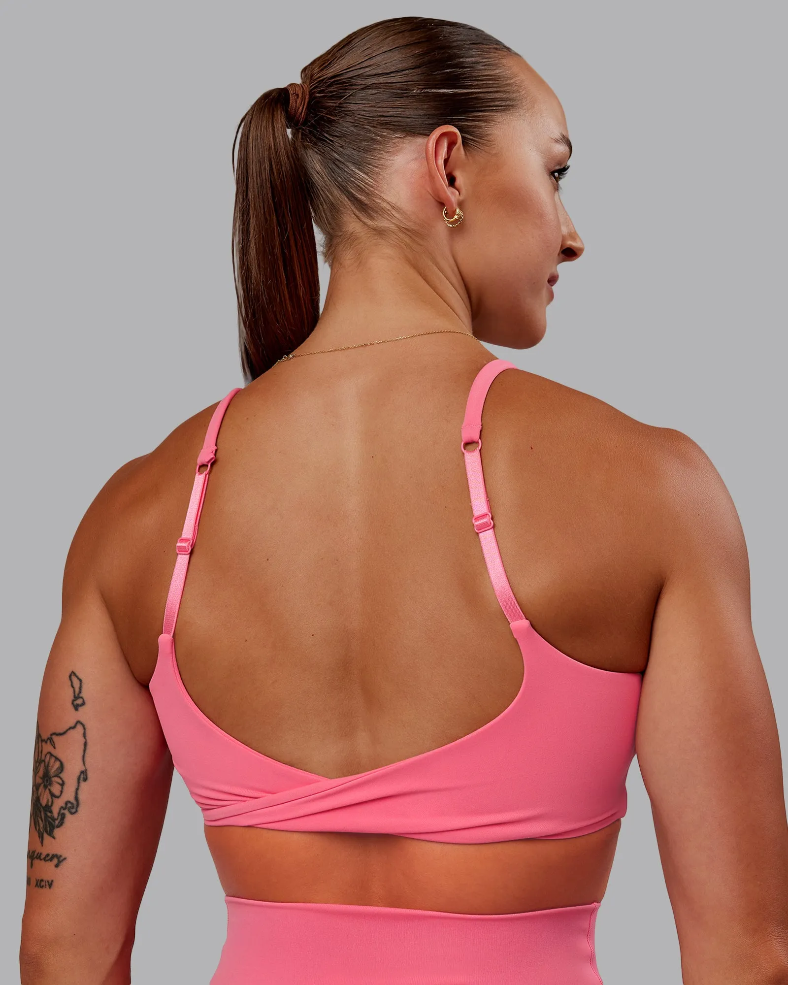 Twist Sports Bra - Pink Lemonade