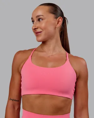 Twist Sports Bra - Pink Lemonade
