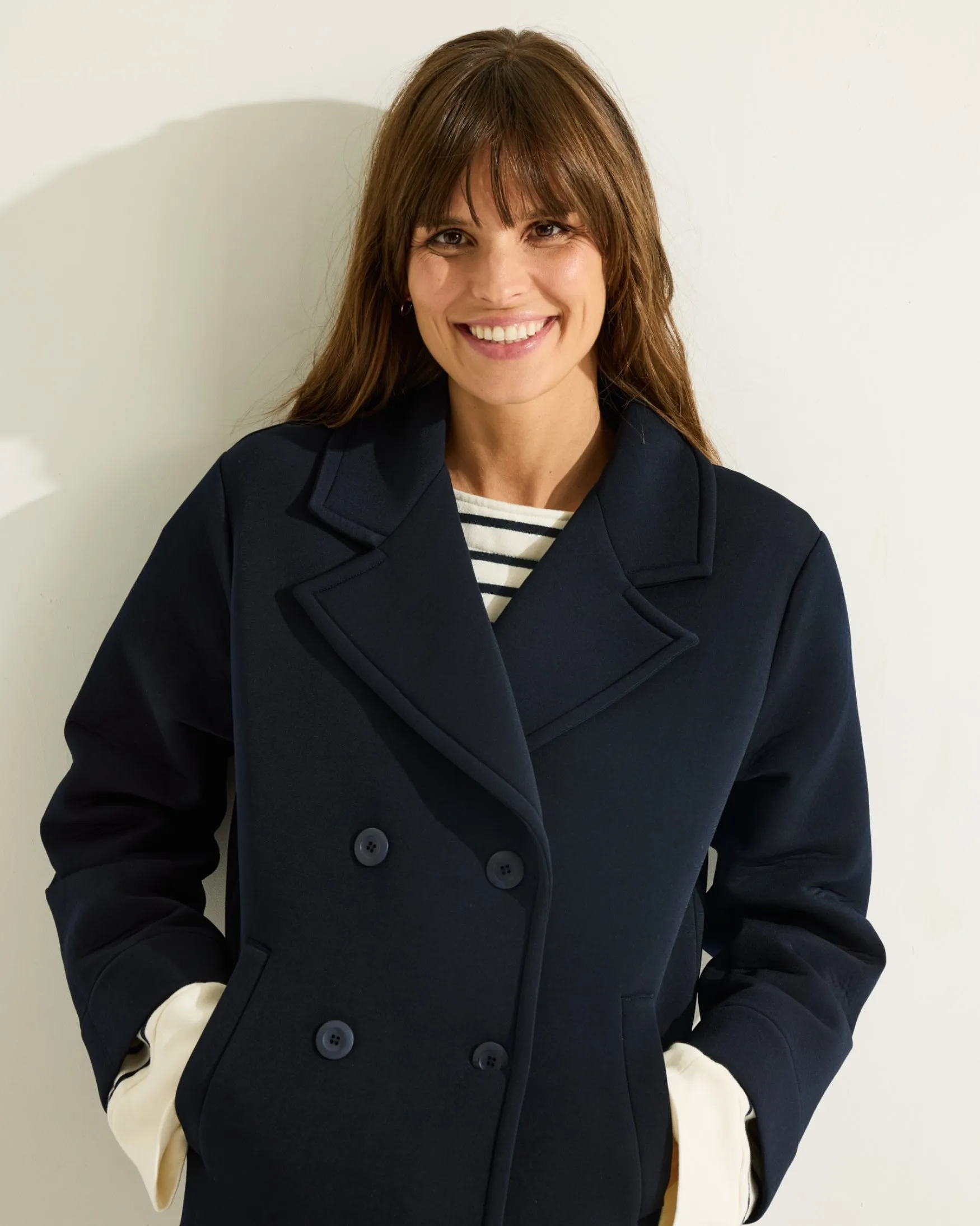 Vicky Peacoat | Navy