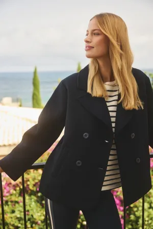 Vicky Peacoat | Navy