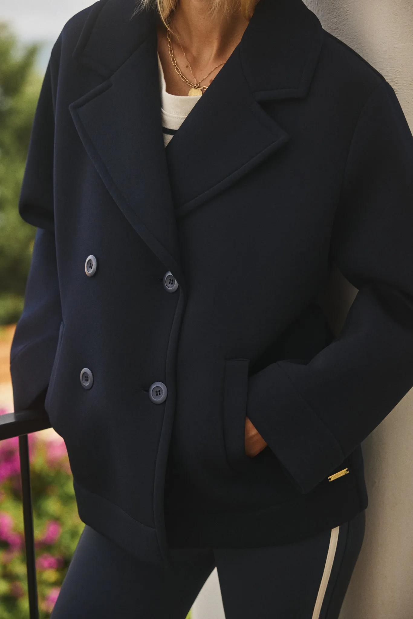 Vicky Peacoat | Navy