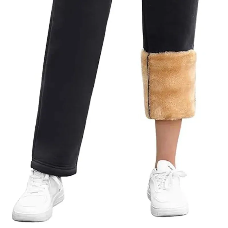 [warm gift] Men’s Plush-lined Sports Pants