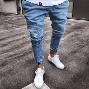 West Louis™ Casual Slim-Fit Pencil Jeans