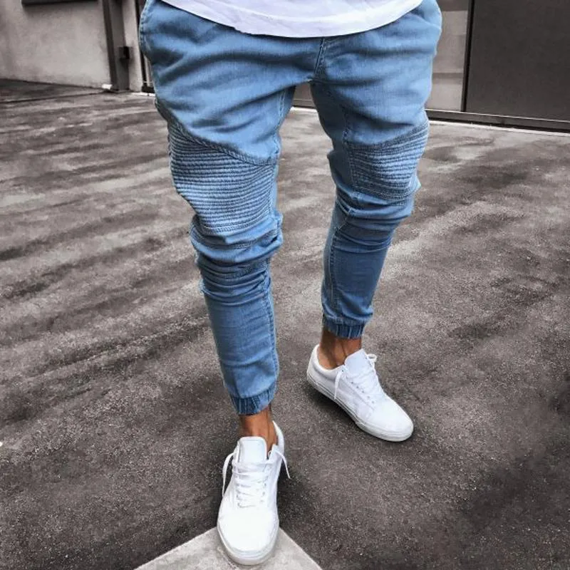 West Louis™ Casual Slim-Fit Pencil Jeans