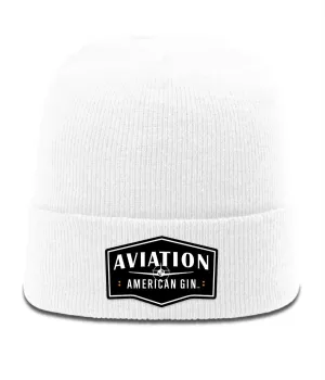 White Shield Beanie
