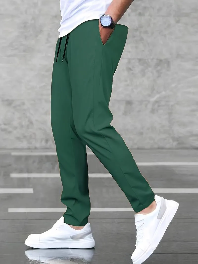 William – casual drawstring joggers for men