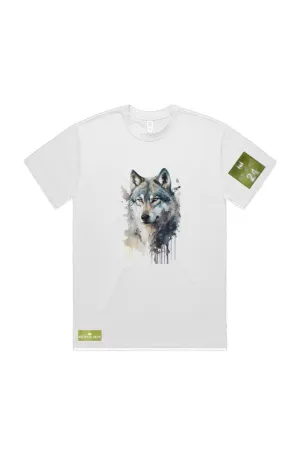 WOLFPACK UNLTD S/S GRAPHIC TEE | WHITE NIGHT RIDER | WHITE