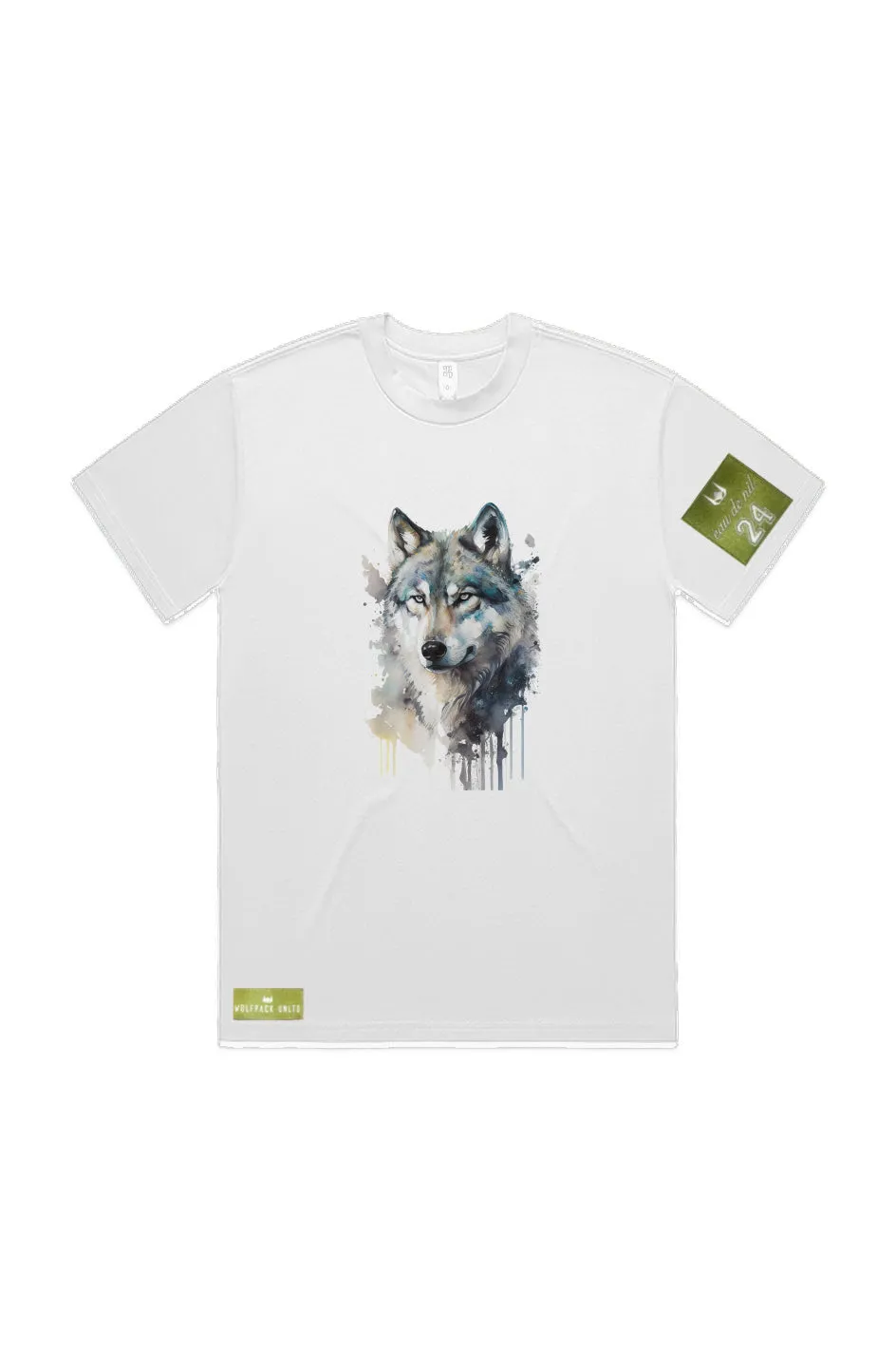 WOLFPACK UNLTD S/S GRAPHIC TEE | WHITE NIGHT RIDER | WHITE