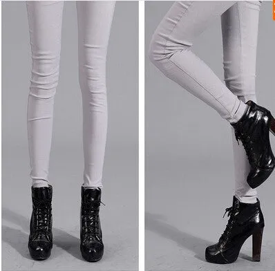 women Pencil Pants High Waisted push up Slim Stretch casual pants female fashion sexy capris Leggings skinny Trousers