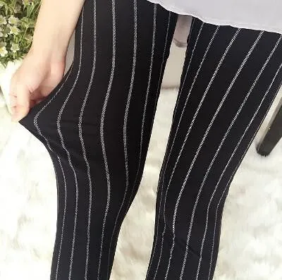 Women Printed Leggings Spandex Knitted Fashion Skinny Leggins Primavera Pants Women