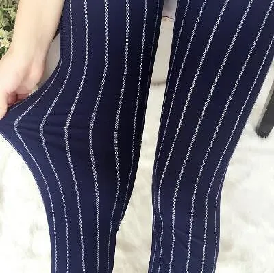 Women Printed Leggings Spandex Knitted Fashion Skinny Leggins Primavera Pants Women
