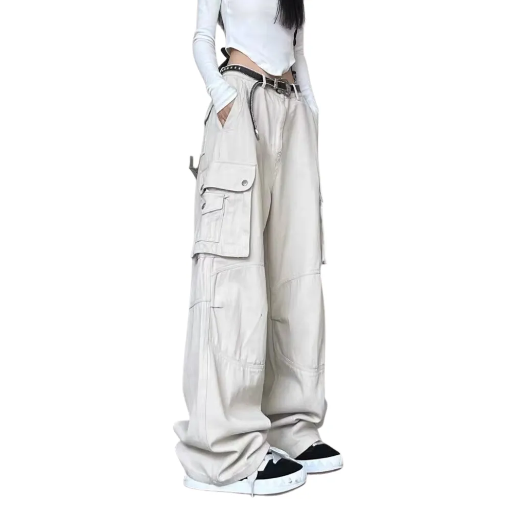 Women's Street Loose Multi-Pocket Cargo Pants