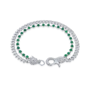 WONG Ⅱ Ridge Jade Cuban Chain & Wallet Chain - 15mm
